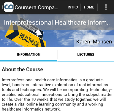 Illustration for article titled Review of ‘Coursera Companion' for Android